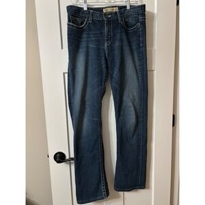 BKE Jeans Drew Boot‎ Stretch Denim Women's Size 29x33.5 Blue Wash